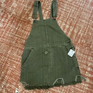 Free People Jean Overall dress